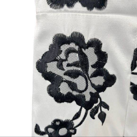 NWT Coast UK White and Black Floral Sheath Dress UK 8/ US 4 - Picture 5 of 7